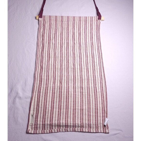 Christmas Countdown Calendar Wall Hanging Pocket Red & White Stripes - Picture 5 of 7